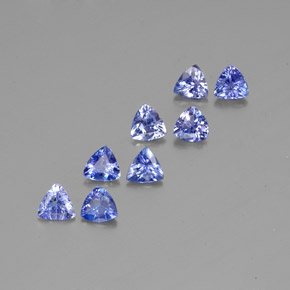 Achetez naturel ct bleue tanzanite gems, trillion, en provenance tanzanie chez gemselect. en stock, livraison internationale!