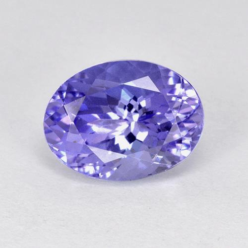 Tanzanite Violet vif naturelle Coupe ovale, 2.30 ct, VVS