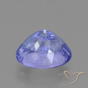 Tanzanite Bleu violet intense naturelle ovale, 2.20 ct, VVS-VS