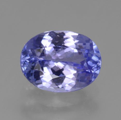 Tanzanite Violet foncé Bleu naturelle Coupe ovale, 1.82 ct, VS