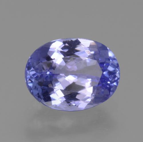 Tanzanite Violet foncé Bleu naturelle Coupe ovale, 1.82 ct, VS