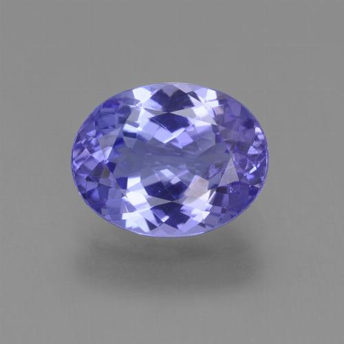 Tanzanite Violet vif naturelle Coupe ovale, 2.11 ct, VS