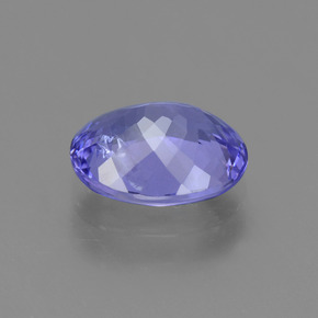 Tanzanite Violet vif naturelle Coupe ovale, 2.11 ct, VS