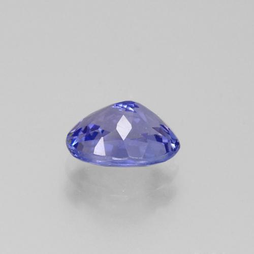 Tanzanite bleue naturelle coupe ovale, 1,36 ct, VS