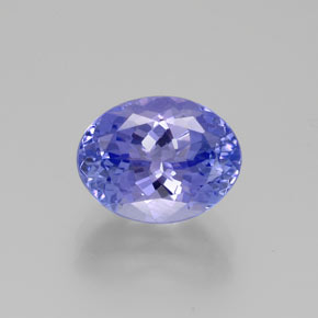 Tanzanite Bleu violet intense naturelle Coupe ovale, 2.67 ct, VS
