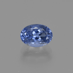 Tanzanite Violet Bleu naturelle Coupe ovale, 1.07 ct, VVS