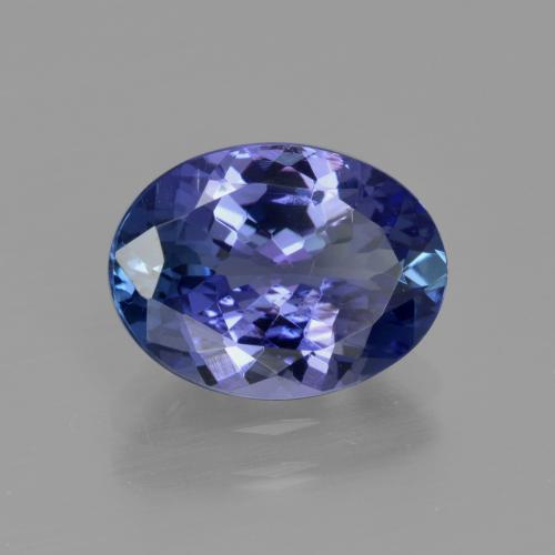 Tanzanite Violet Bleu naturelle Coupe ovale, 3.08 ct, VS