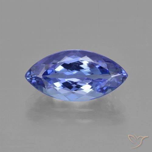 Tanzanite Violet Bleu naturelle Marquise, 3.02 ct, VVS-VS