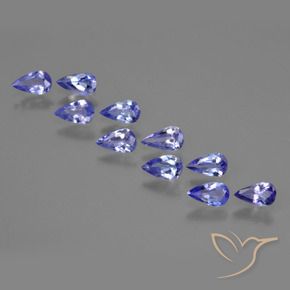 Shop natural 1.52ct Violet Bleu Tanzanite gems, En forme de poire, from Tanzanie at GemSelect. In stock, global shipping!