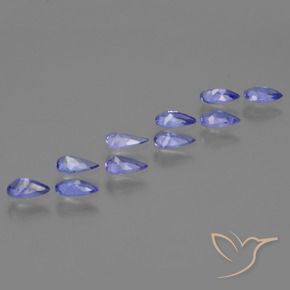 Shop natural 1.52ct Violet Bleu Tanzanite gems, En forme de poire, from Tanzanie at GemSelect. In stock, global shipping!