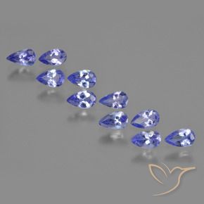Shop natural 2.07ct Bleu violet intense Tanzanite gems, En forme de poire, from Tanzanie at GemSelect. In stock, global shipping!