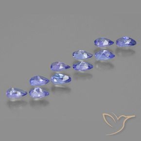 Shop natural 2.07ct Bleu violet intense Tanzanite gems, En forme de poire, from Tanzanie at GemSelect. In stock, global shipping!