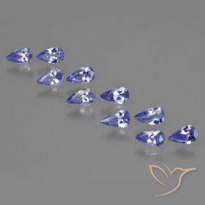 Shop natural 1.70ct Bleu violet intense Tanzanite gems, En forme de poire, from Tanzanie at GemSelect. In stock, global shipping!
