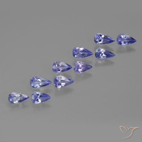 Shop natural 1.76ct Bleu violet intense Tanzanite gems, En forme de poire, from Tanzanie at GemSelect. In stock, global shipping!