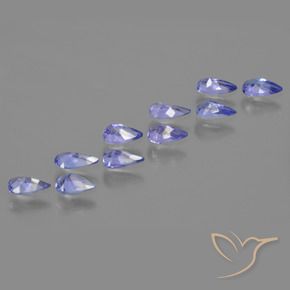 Shop natural 1.76ct Bleu violet intense Tanzanite gems, En forme de poire, from Tanzanie at GemSelect. In stock, global shipping!