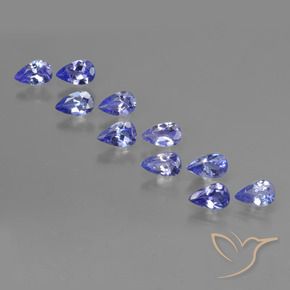 Shop natural 2.37ct Bleu violet intense Tanzanite gems, En forme de poire, from Tanzanie at GemSelect. In stock, global shipping!