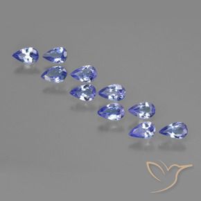 Shop natural 1.98ct Bleu violet intense Tanzanite gems, En forme de poire, from Tanzanie at GemSelect. In stock, global shipping!