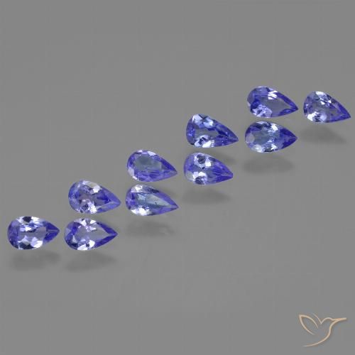 Shop natural 1.73ct Bleu marine moyen Tanzanite gems, En forme de poire, from Tanzanie at GemSelect. In stock, global shipping!