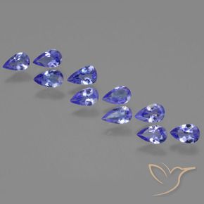 Shop natural 1.73ct Bleu marine moyen Tanzanite gems, En forme de poire, from Tanzanie at GemSelect. In stock, global shipping!