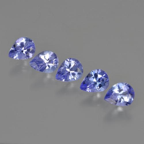 Achetez naturel 1.46ct Bleu violet intense Tanzanite gems, En forme de poire, En provenance Tanzanie chez GemSelect. En stock, livraison internationale!
