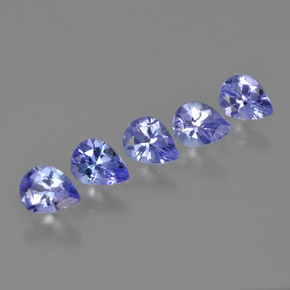 Achetez naturel 1.46ct Bleu violet intense Tanzanite gems, En forme de poire, En provenance Tanzanie chez GemSelect. En stock, livraison internationale!