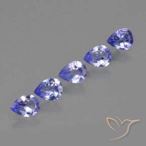 Shop natural 1.33ct Bleu violet intense Tanzanite gems, En forme de poire, from Tanzanie at GemSelect. In stock, global shipping!