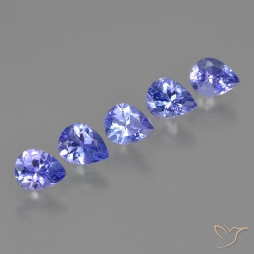 Shop natural 1.80ct Bleu violet intense Tanzanite gems, En forme de poire, from Tanzanie at GemSelect. In stock, global shipping!
