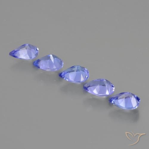 Shop natural 1.39ct Bleu violet intense Tanzanite gems, En forme de poire, from Tanzanie at GemSelect. In stock, global shipping!