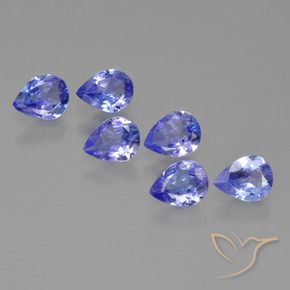 Achetez naturel 1,65ct bleue tanzanite gems, en forme de poire, en provenance tanzanie chez gemselect. en stock, livraison internationale!