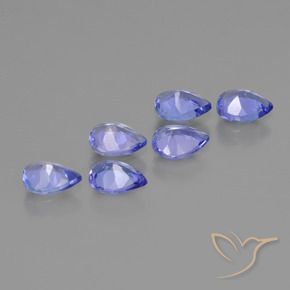 Achetez naturel 1,65ct bleue tanzanite gems, en forme de poire, en provenance tanzanie chez gemselect. en stock, livraison internationale!