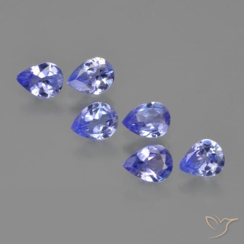 Achetez naturel 1.35ct Bleu violet intense Tanzanite gems, En forme de poire, En provenance Tanzanie chez GemSelect. En stock, livraison internationale!