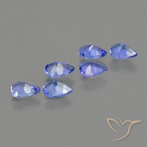 Achetez naturel 1,54ct bleu marine moyen tanzanite gems, en forme de poire, en provenance tanzanie chez gemselect. en stock, livraison internationale!