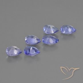 Shop natural 1.48ct Bleu violet intense Tanzanite gems, En forme de poire, from Tanzanie at GemSelect. In stock, global shipping!