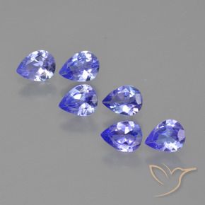 Achetez naturel 1,62ct bleue tanzanite gems, en forme de poire, en provenance tanzanie chez gemselect. en stock, livraison internationale!
