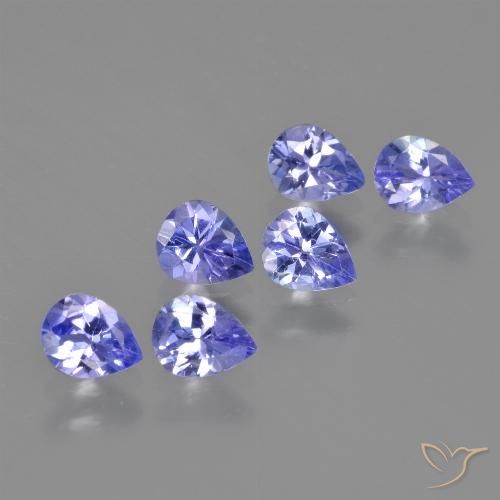 Achetez naturel 2.03ct Bleu violet intense Tanzanite gems, En forme de poire, En provenance Tanzanie chez GemSelect. En stock, livraison internationale!