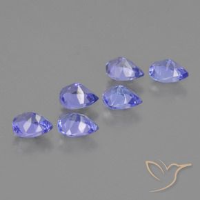 Achetez naturel 2.03ct Bleu violet intense Tanzanite gems, En forme de poire, En provenance Tanzanie chez GemSelect. En stock, livraison internationale!