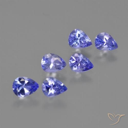 Shop natural 1.74ct Bleu violet intense Tanzanite gems, En forme de poire, from Tanzanie at GemSelect. In stock, global shipping!