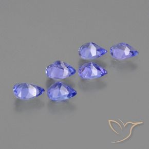 Shop natural 1.74ct Bleu violet intense Tanzanite gems, En forme de poire, from Tanzanie at GemSelect. In stock, global shipping!