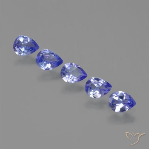 Shop natural 1.29ct Violet Bleu Tanzanite gems, En forme de poire, from Tanzanie at GemSelect. In stock, global shipping!
