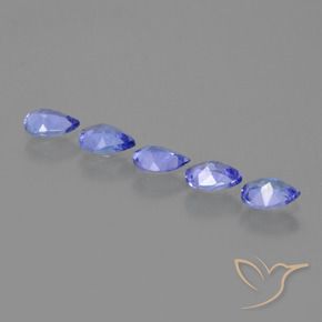 Shop natural 1.29ct Violet Bleu Tanzanite gems, En forme de poire, from Tanzanie at GemSelect. In stock, global shipping!