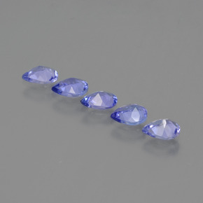 Achetez naturel 1,43ct bleue tanzanite gems, en forme de poire, en provenance tanzanie chez gemselect. en stock, livraison internationale!