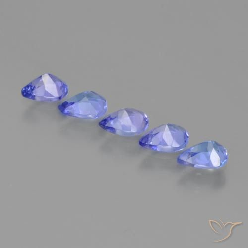 Shop natural 1.56ct Bleu électrique Tanzanite gems, En forme de poire, from Tanzanie at GemSelect. In stock, global shipping!