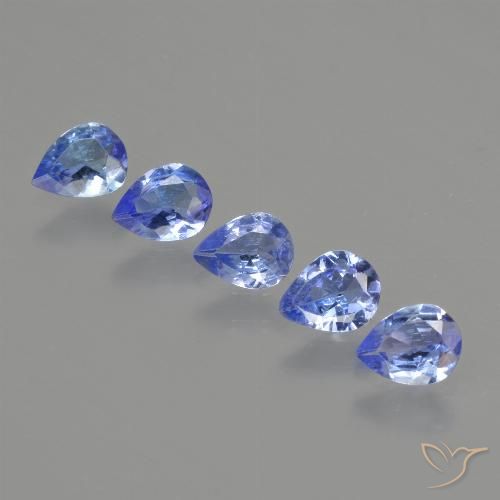 Shop natural 1.36ct Bleu pastel Tanzanite gems, En forme de poire, from Tanzanie at GemSelect. In stock, global shipping!