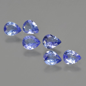 Achetez naturel 1,62ct bleue tanzanite gems, en forme de poire, en provenance tanzanie chez gemselect. en stock, livraison internationale!