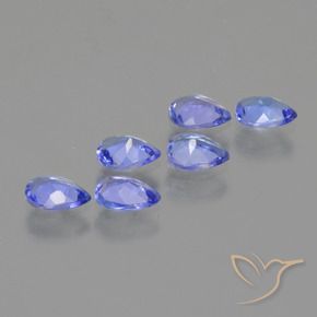 Achetez naturel 1.60ct Bleu violet intense Tanzanite gems, En forme de poire, En provenance Tanzanie chez GemSelect. En stock, livraison internationale!