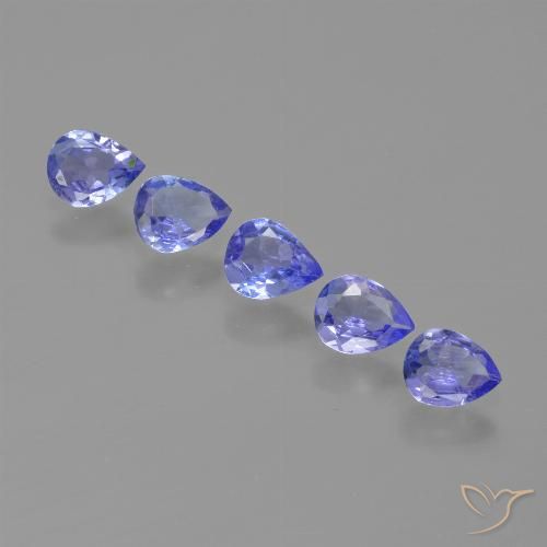 Shop natural 1.27ct Bleu violet intense Tanzanite gems, En forme de poire, from Tanzanie at GemSelect. In stock, global shipping!