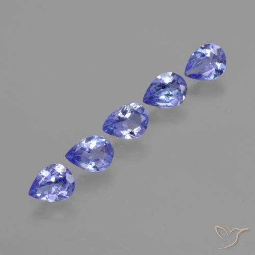 Shop natural 1.25ct Bleu violet intense Tanzanite gems, En forme de poire, from Tanzanie at GemSelect. In stock, global shipping!