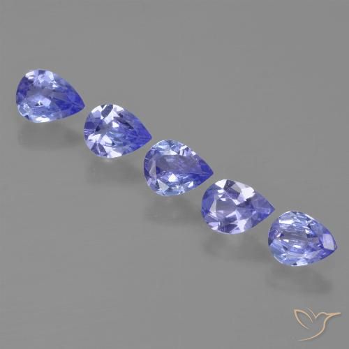 Shop natural 1.35ct Bleu violet intense Tanzanite gems, En forme de poire, from Tanzanie at GemSelect. In stock, global shipping!