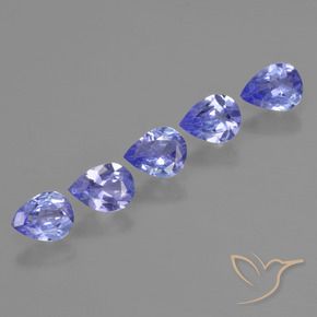 Shop natural 1.35ct Bleu violet intense Tanzanite gems, En forme de poire, from Tanzanie at GemSelect. In stock, global shipping!