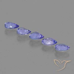 Shop natural 1.35ct Bleu violet intense Tanzanite gems, En forme de poire, from Tanzanie at GemSelect. In stock, global shipping!